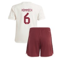 Fotballdrakt Barn Bayern Munich Joshua Kimmich #6 Tredjedraktsett 2023-24 Kortermet (+ Korte bukser)